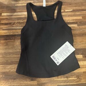 lululemon athletica Charcoal Racerback Tank Top